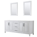 Daria 79" Double Free Standing Vanity Cabinet - Less Vanity Top - image 1