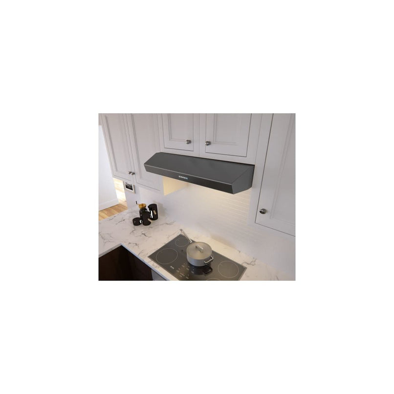 Breeze II 210 - 400 CFM 30 Inch Wide Under Cabinet Range Hood with LumiLight LED Lighting - image 10