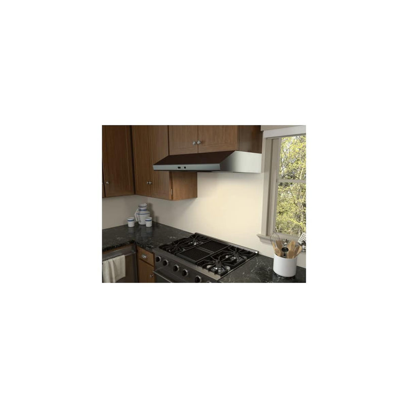 Cyclone 290 - 600 CFM 36 Inch Wide Under Cabinet Range Hood with LumiLight LED Lighting - image 8