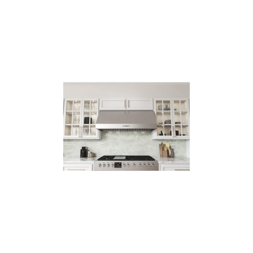 Tidal II 200 - 700 CFM 48 Inch Wide Wall Mounted Range Hood with LumiLight LED Lighting - image 4