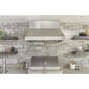 Cypress 450 - 1200 CFM 54 Inch Wide Outdoor Wall Mounted Range Hood with LumiLight LED Lighting - image 3