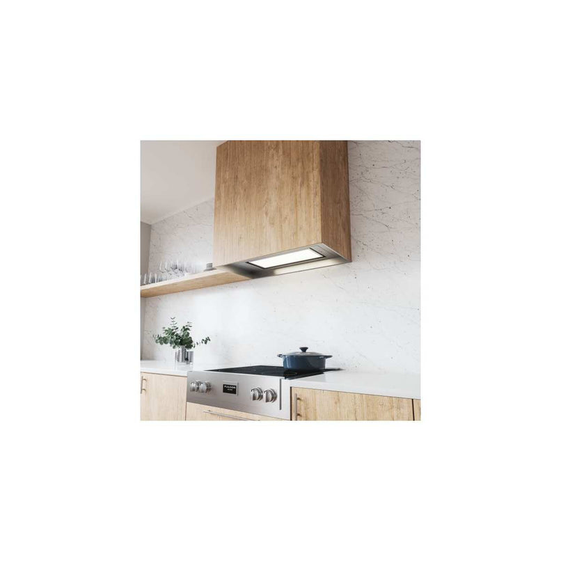 Tornado Glo 200 - 600 CFM 28 Inch Wide Insert Range Hood with LED Panel Lighting - image 3