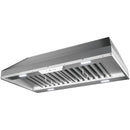 350 - 1200 CFM 60 Inch Wide Range Hood Insert with Remote Control - image 3