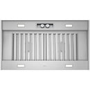 Spruce 450 - 1200 CFM 42 Inch Wide Outdoor Range Hood Insert with LumiLight LED Lighting and Baffle Filters - image 1
