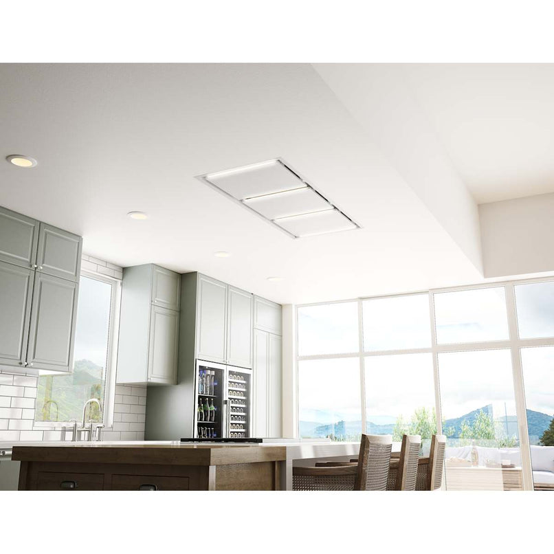 Lux 63 in. Island Range Hood with LED Lights in White - image 6