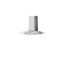 Brisas 36 in. 600 CFM Curved Glass Wall Mount Range Hood with LED Lights in Stainless Steel - image 3
