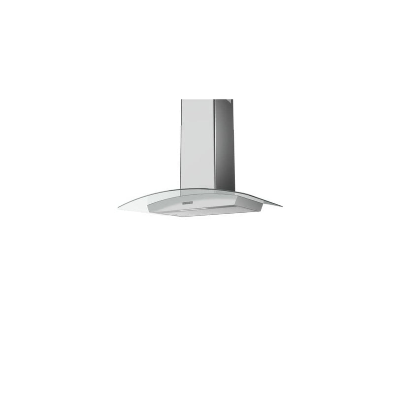 Brisas 36 in. 600 CFM Curved Glass Wall Mount Range Hood with LED Lights in Stainless Steel - image 3