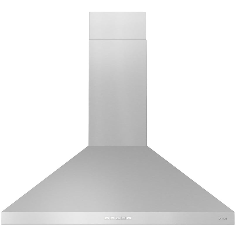 Brisas 290 - 600 CFM 30 Inch Wide Wall Mounted Range Hood with LumiLight LED Lighting - image 1