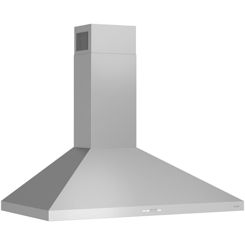 Brisas 290 - 600 CFM 36 Inch Wide Wall Mounted Range Hood with LumiLight LED Lighting - image 2