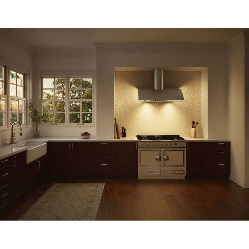 Okeanito 36 in. Wall Mount Range Hood with LED Lights in Stainless Steel - image 8