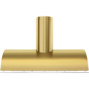 Okeanito 48 in. Wall Mount Range Hood with LED Lights in Brushed Gold - image 1