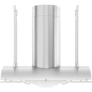 Trapeze 200 - 1000 CFM 36 Inch Wide Island Range Hood with LumiLight LED Lighting - image 1