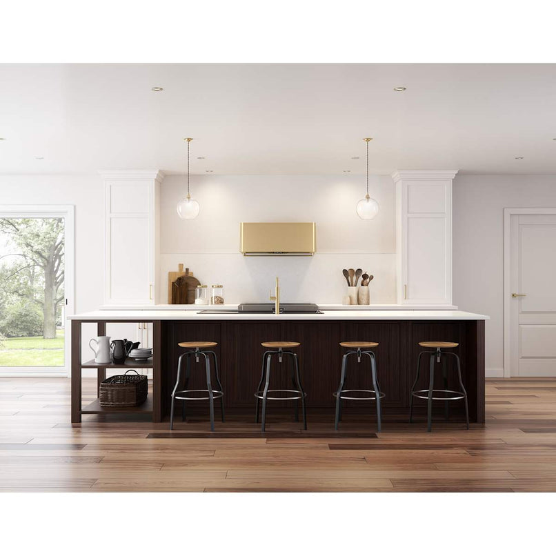 Mesa 48 Inch Wide Wall Mounted Range Hood with LED Lights and 3 Speeds - image 6