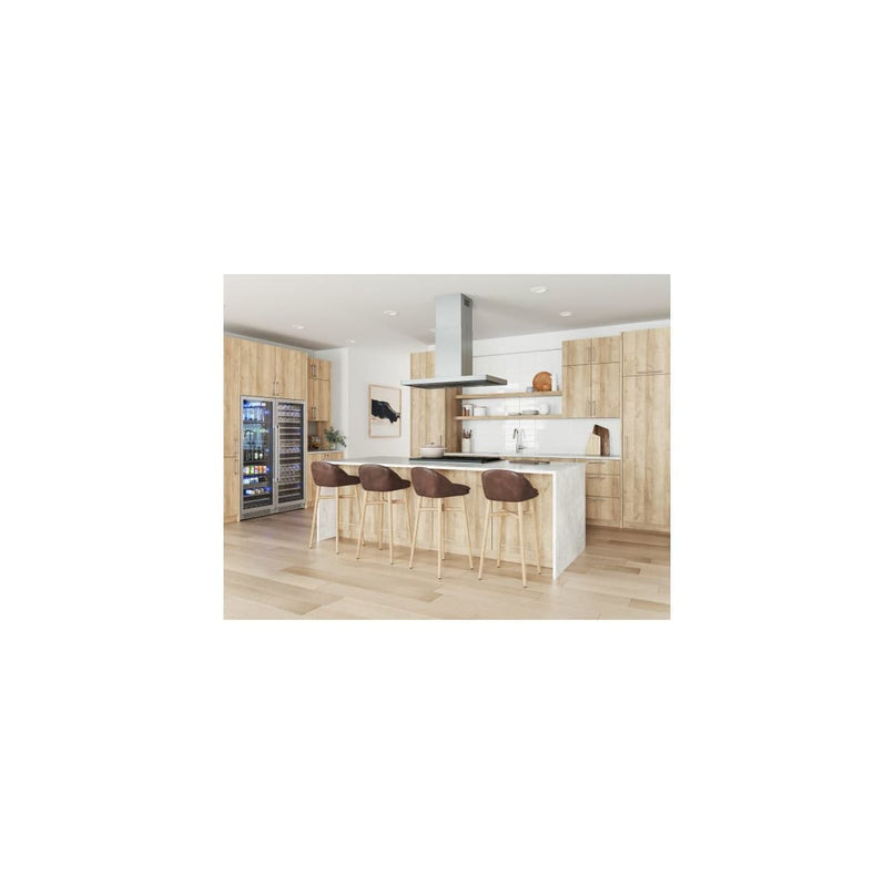 Vista 36 Inch Wide Island Range Hood with Tri Level Lighting - image 5