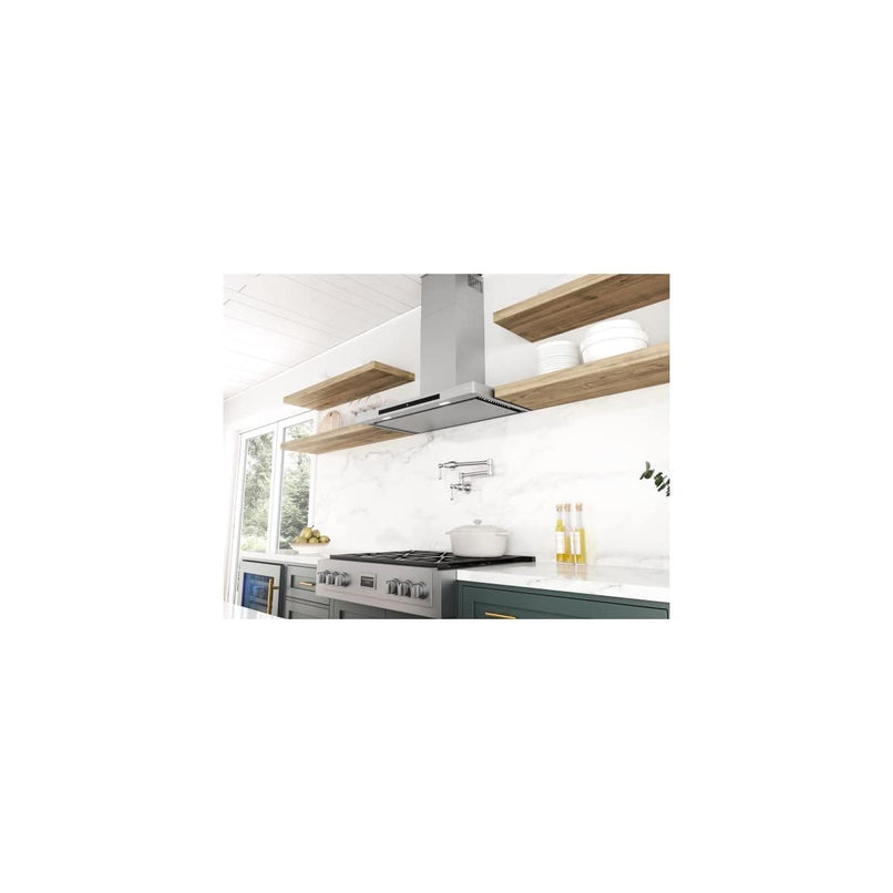 Vista 30 Inch Wide Wall Mounted Range Hood with Tri Level Lighting - image 7