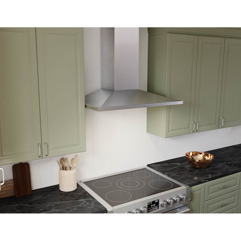 Anzio 290 - 600 CFM 24 Inch Wide Wall Mounted Range Hood with LumiLight LED Lighting - image 6