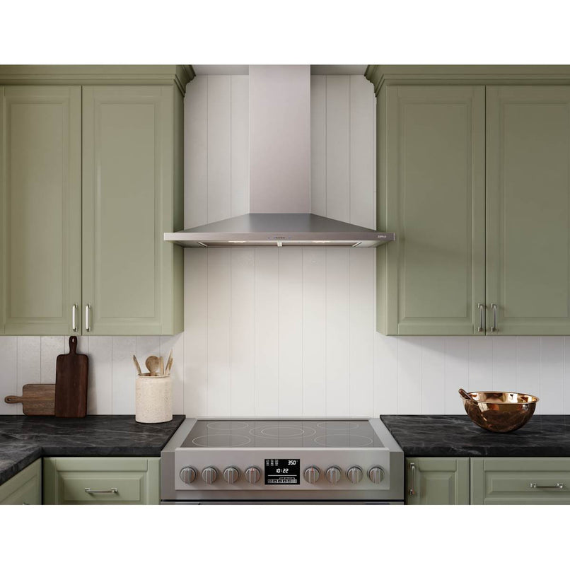Anzio 290 - 600 CFM 30 Inch Wide Wall Mounted Range Hood with LumiLight LED Lighting - image 10
