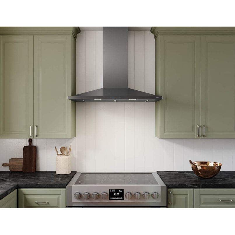 Anzio 290 - 600 CFM 30 Inch Wide Wall Mounted Range Hood with LumiLight LED Lighting - image 5