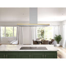 Luce Island 200 - 600 CFM 42 Inch Wide Island Range Hood with ICON Touch Controls - image 11