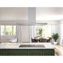 Luce Island 200 - 600 CFM 42 Inch Wide Island Range Hood with ICON Touch Controls - image 3