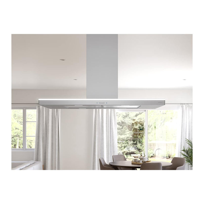 600 CFM 36 Inch Wide Island Range Hood with ACT Technology and LED Lighting from Luce Series - image 10