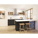 Luce Wall 290 - 600 CFM 36 Inch Wide Wall Mounted Range Hood with LED Accent Lighting - image 9