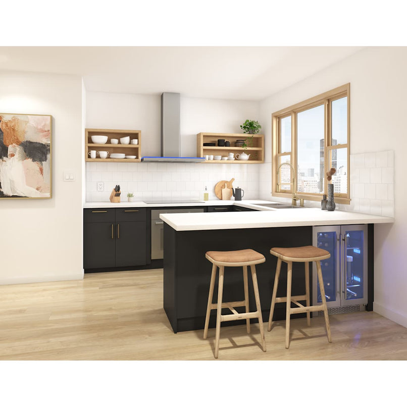 Luce Wall 290 - 600 CFM 36 Inch Wide Wall Mounted Range Hood with LED Accent Lighting - image 9