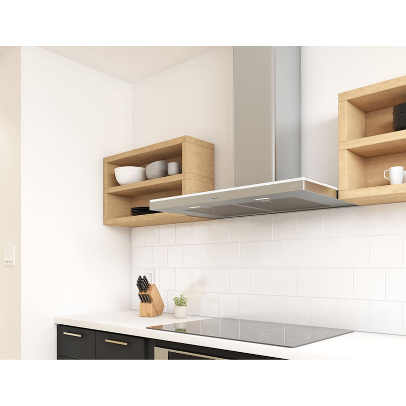 Luce Wall 290 - 600 CFM 36 Inch Wide Wall Mounted Range Hood with LED Accent Lighting - image 11