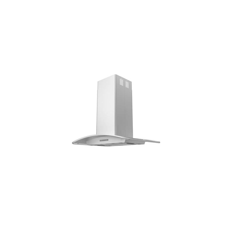 Milano 200 - 700 CFM 42 Inch Wide Island Range Hood with LumiLight LED Lighting - image 2
