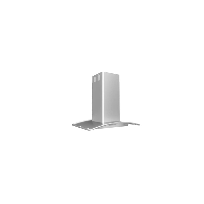 Milano 200 - 700 CFM 36 Inch Wide Island Range Hood with LumiLight LED Lighting - image 2
