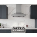 Podesta 36 Inch Wide Wall Mounted Range Hood with LED Lights and Airflow Control Technology™ - image 7
