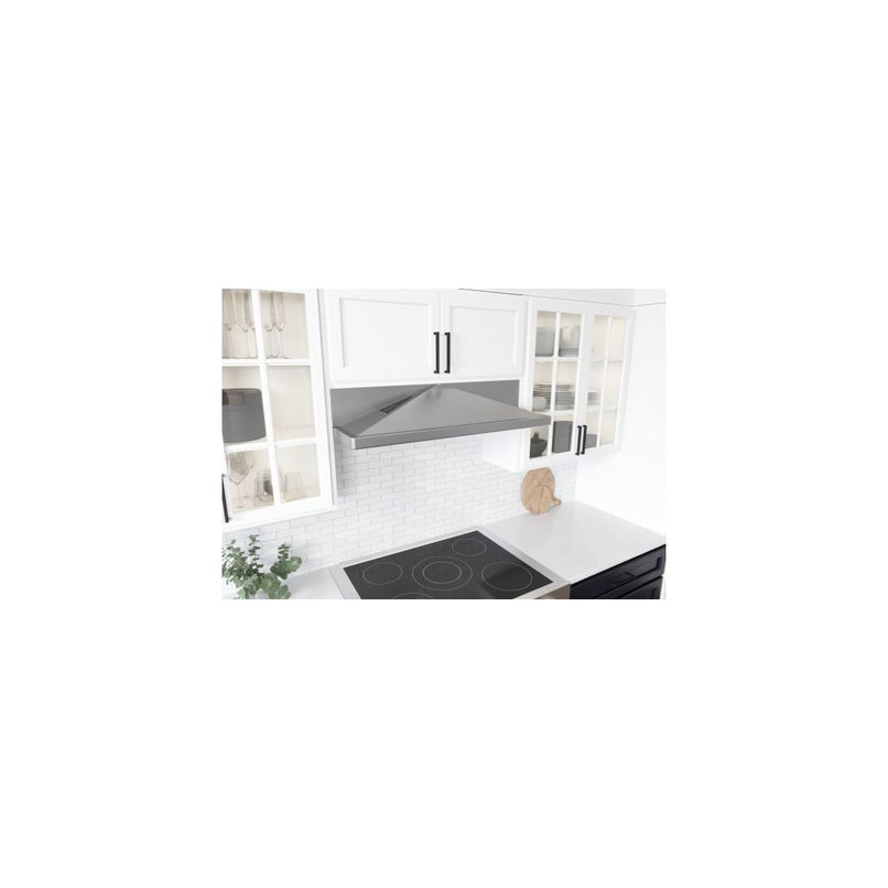 Pyramid 210 - 400 CFM 30 Inch Wide Under Cabinet Range Hood with LumiLight LED Lighting - image 6