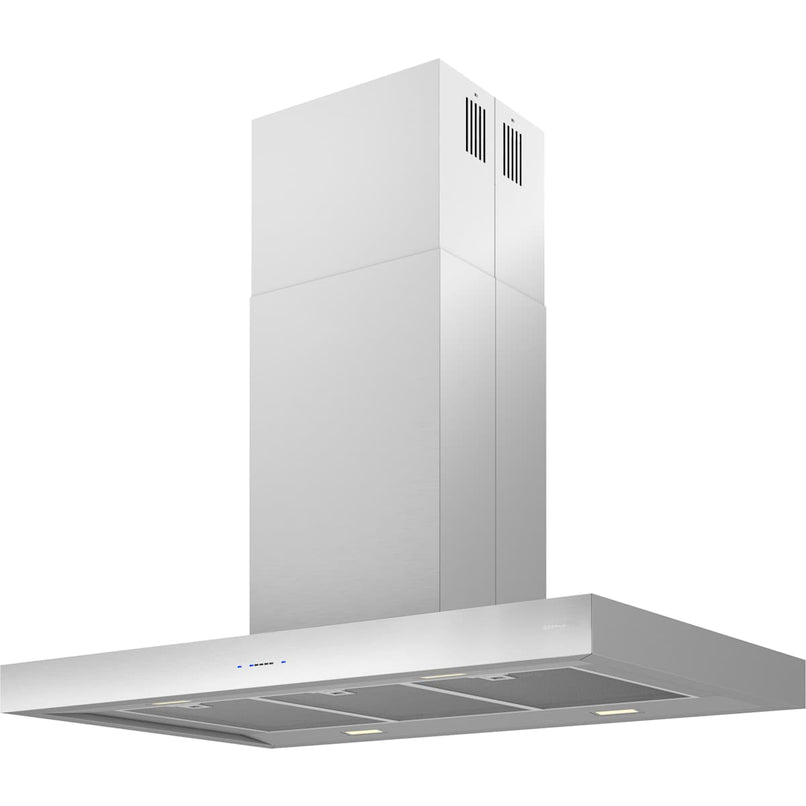Roma 290 - 600 CFM 36 Inch Wide Island Range Hood with LumiLight LED Lighting - image 3