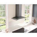 Ravenna 30 in. 600 CFM Wall Mount Range Hood with LED Light in Black Stainless Steel with Gray Glass Canopy - image 7