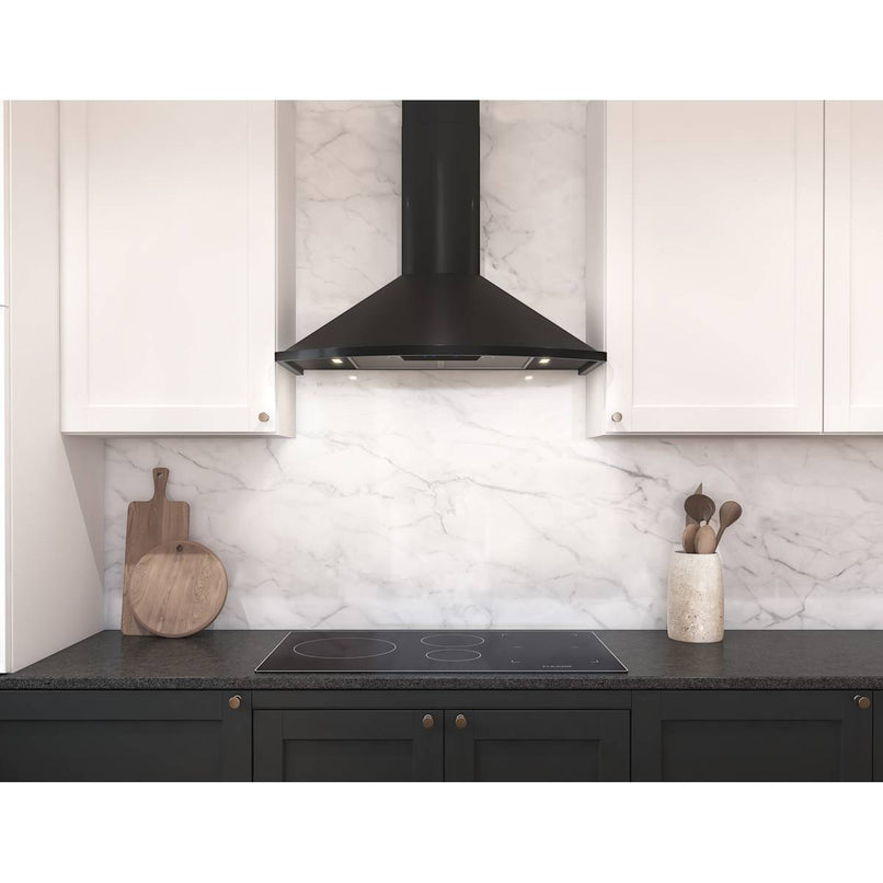 Savona 290 - 600 CFM 30 Inch Wide Wall Mounted Range Hood with LumiLight LED Lighting - image 5