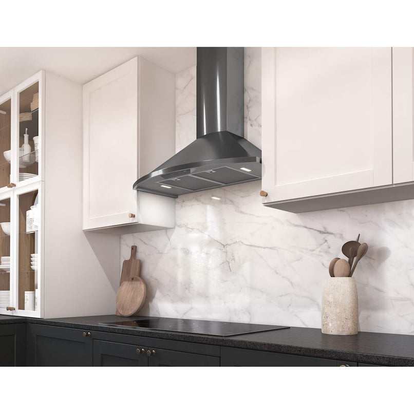 Savona 290 - 600 CFM 36 Inch Wide Wall Mounted Range Hood with LumiLight LED Lighting - image 9