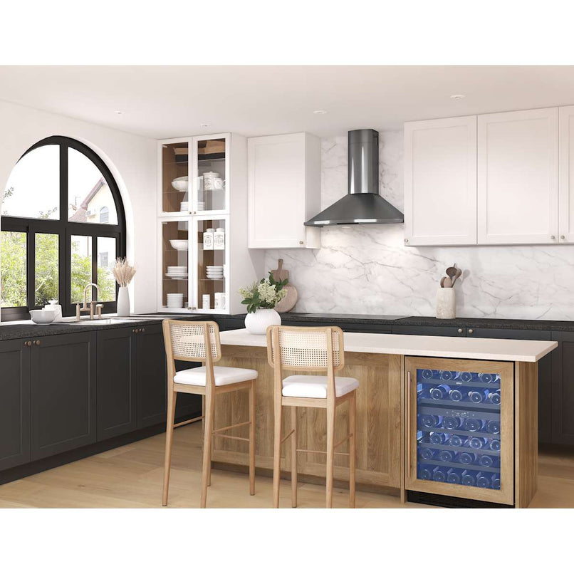 Savona 290 - 600 CFM 36 Inch Wide Wall Mounted Range Hood with LumiLight LED Lighting - image 10