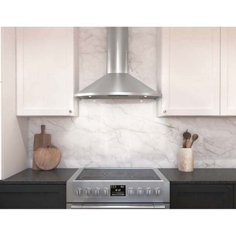 Savona 290 - 600 CFM 36 Inch Wide Wall Mounted Range Hood with LumiLight LED Lighting - image 18