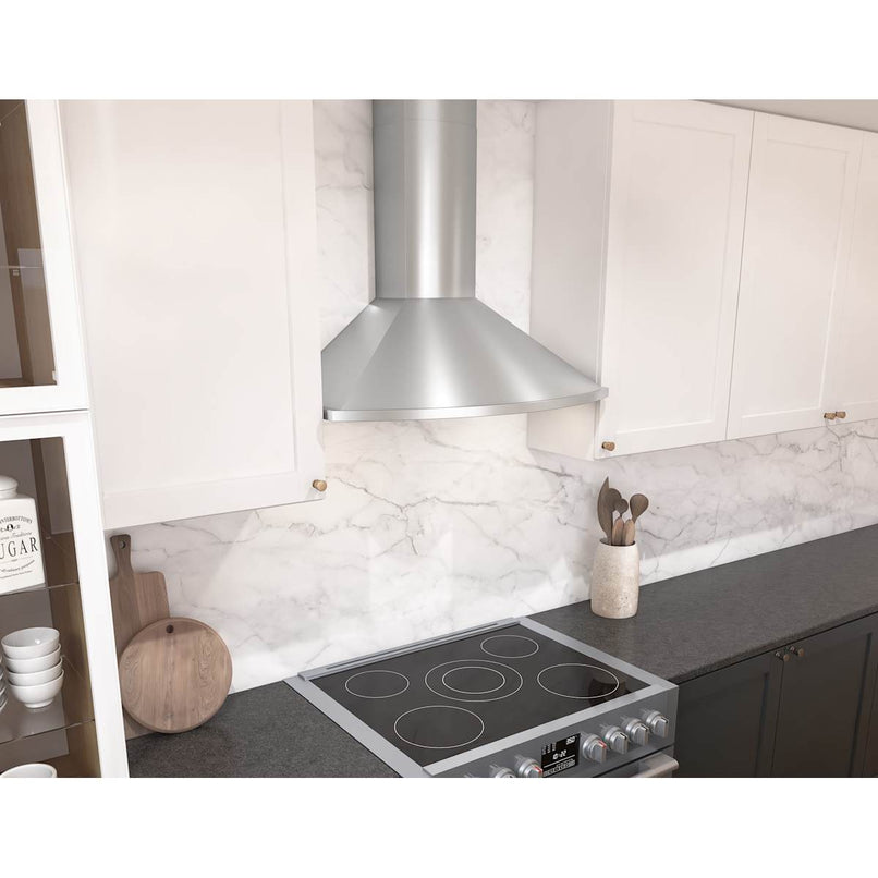 Savona 290 - 600 CFM 36 Inch Wide Wall Mounted Range Hood with LumiLight LED Lighting - image 19