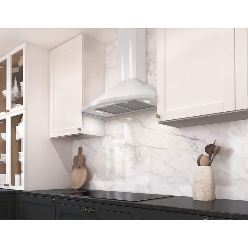 Savona 290 - 600 CFM 36 Inch Wide Wall Mounted Range Hood with LumiLight LED Lighting - image 20