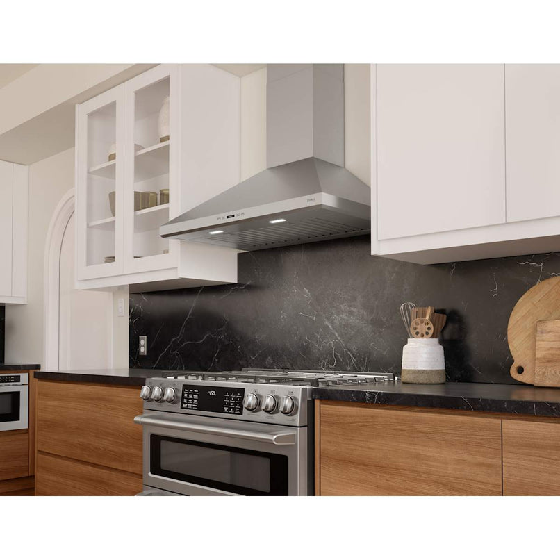 Siena 200 - 650 CFM 30 Inch Wide Wall Mounted Range Hood - image 3