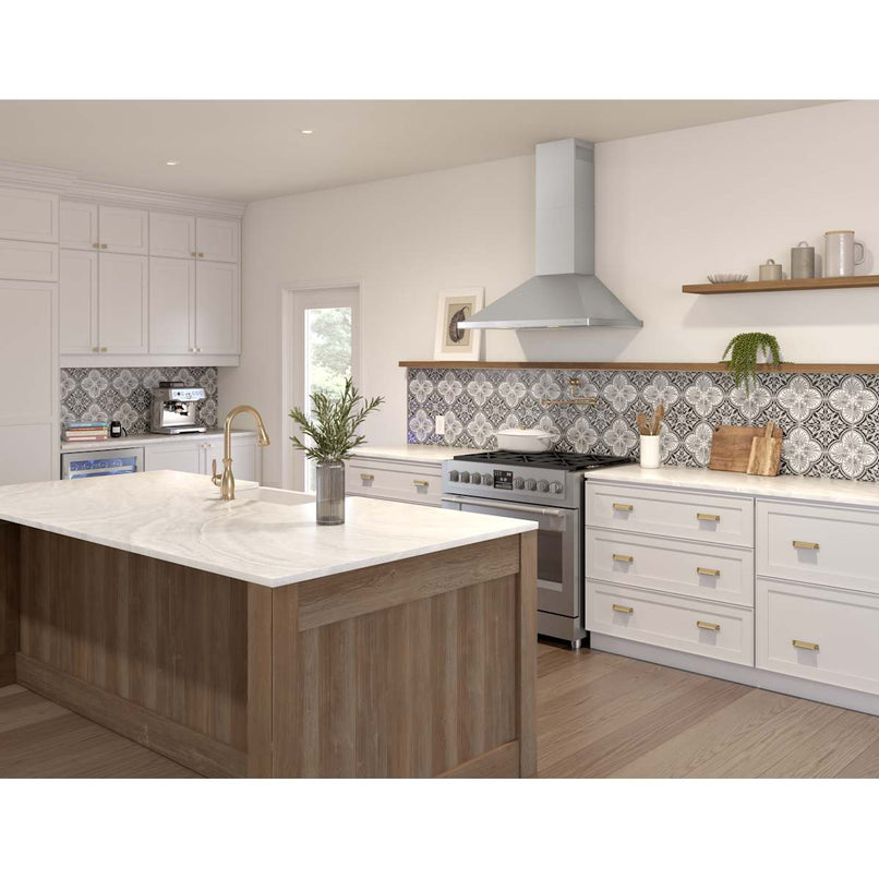 Siena 400 CFM 36 Inch Wide Wall Mounted Range Hood with Airflow Control Technology™ - image 4