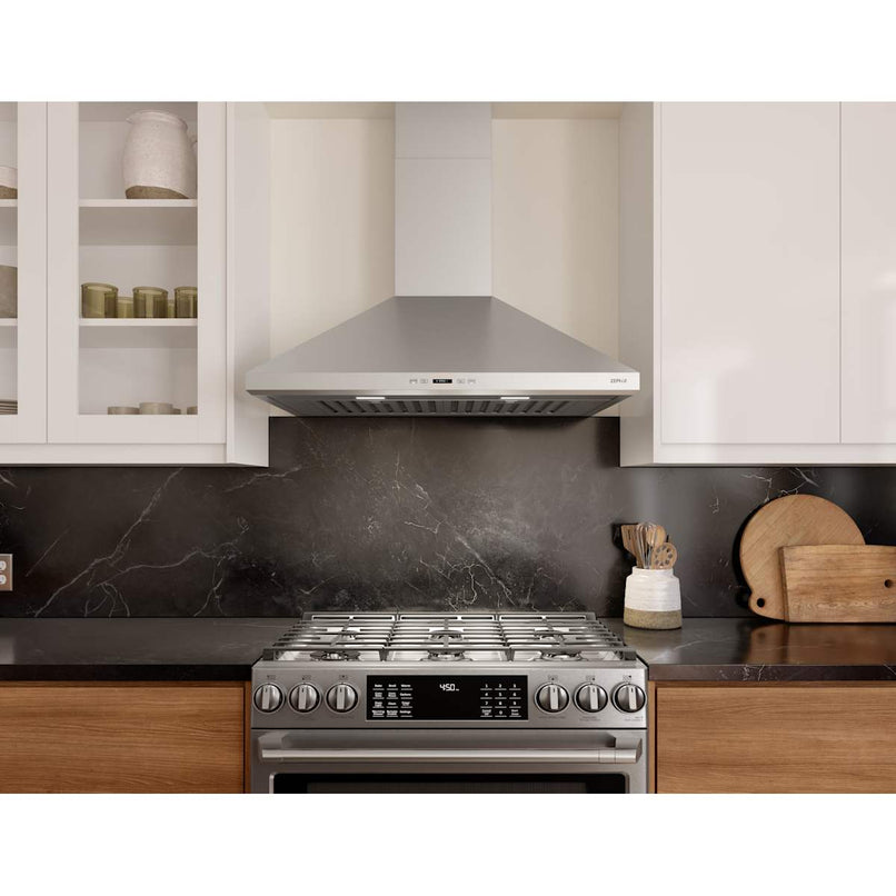 Siena 200 - 650 CFM 36 Inch Wide Wall Mounted Range Hood - image 5