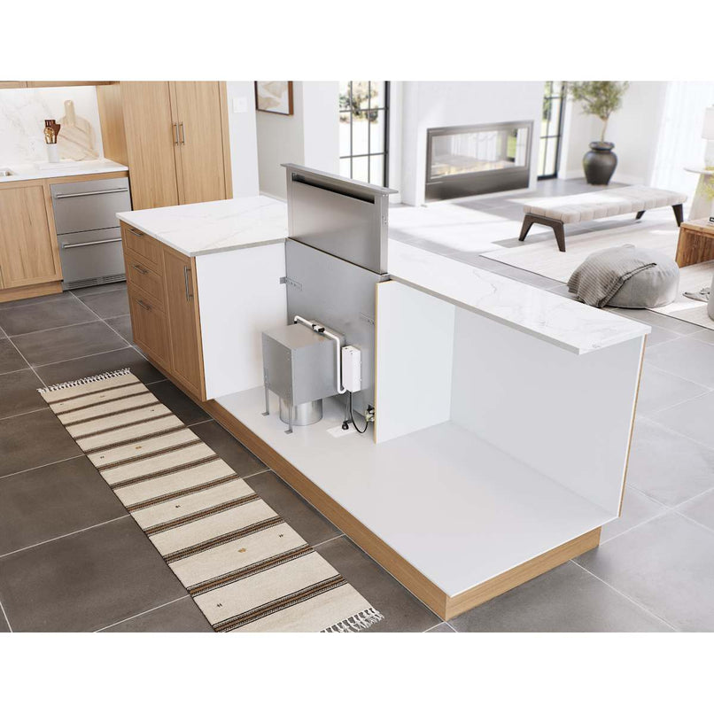 Treviso 200 - 600 CFM 36 Inch Wide Downdraft Range Hood with Airflow Control Technology and 3 Way Ducting - image 12