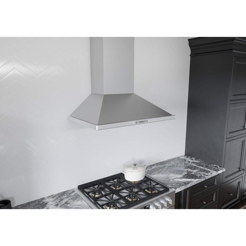 Venezia 290 - 700 CFM 42 Inch Wide Wall Mounted Range Hood with Airflow Control Technology and LumiLight LED Lighting - image 7