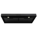 ZLINE 30 in. 400 CFM Ducted Under Cabinet Range Hood in Black Stainless Steel (BS617-30) front, under.