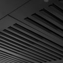 ZLINE 36 in. CrownSound™ Ducted Vent Wall Mount Range Hood in Black Stainless Steel with Built-in Bluetooth Speakers (BSKENCRN-BT-36)