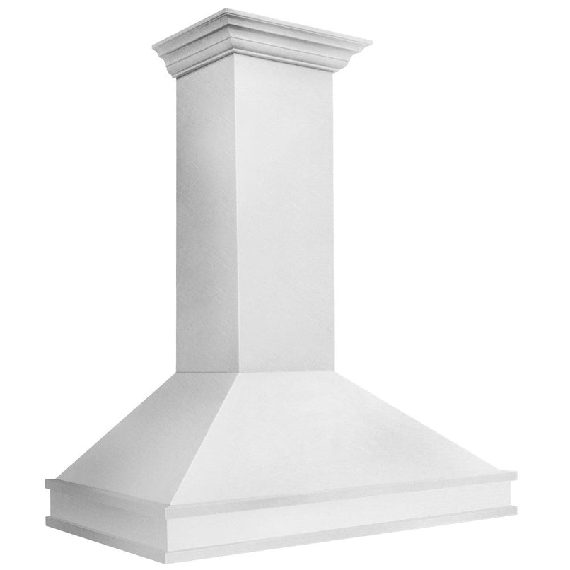 ZLINE 36 in. Designer Series Ducted Wall Mount Range Hood in Satin Stainless Steel (8656S-36)