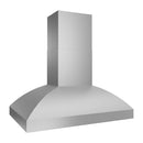 ZLINE 60 in. Island Mount Outdoor Grill Hood (GOi2-60) side.