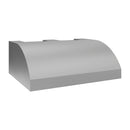 ZLINE 48 in. Under Cabinet Outdoor Grill Hood (GOU2-48) side.